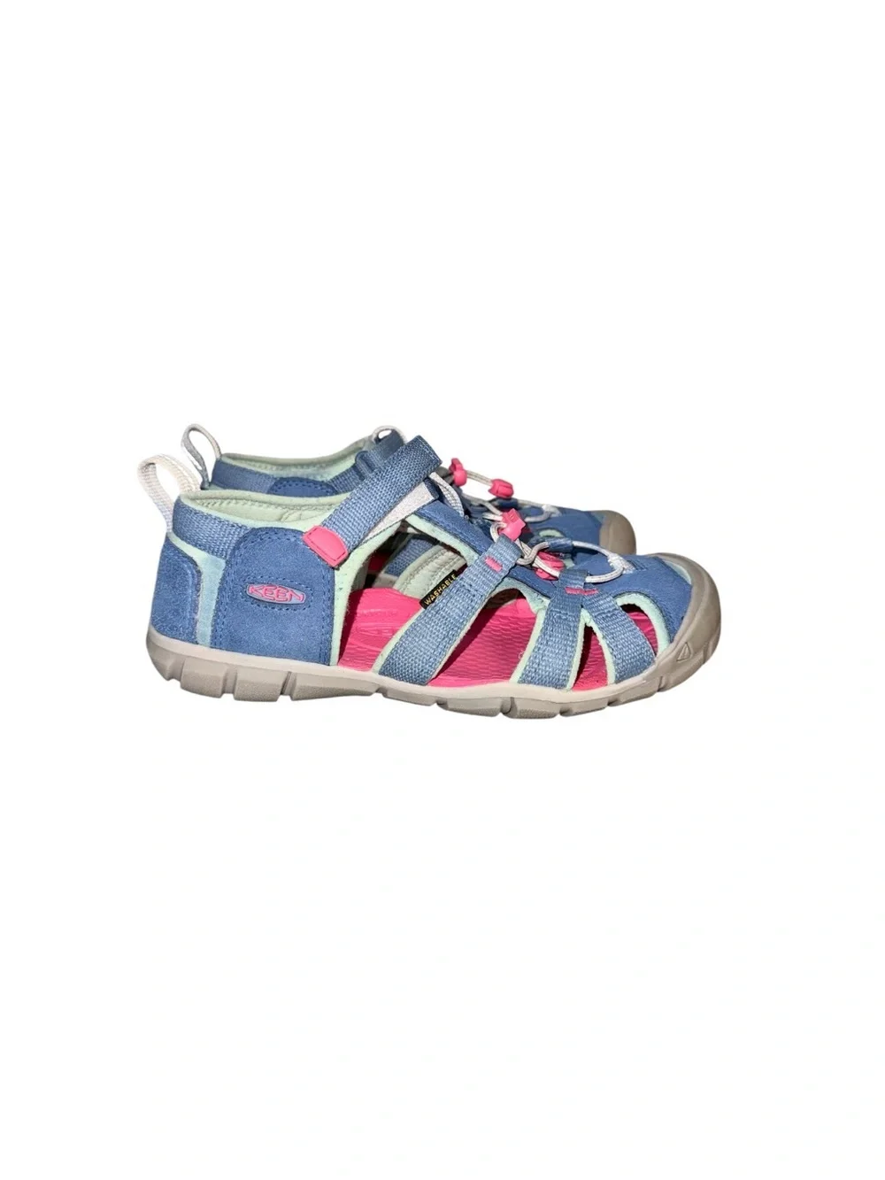 Keen SEACAMP II BIG girl’s waterproof sandals shoes size 4